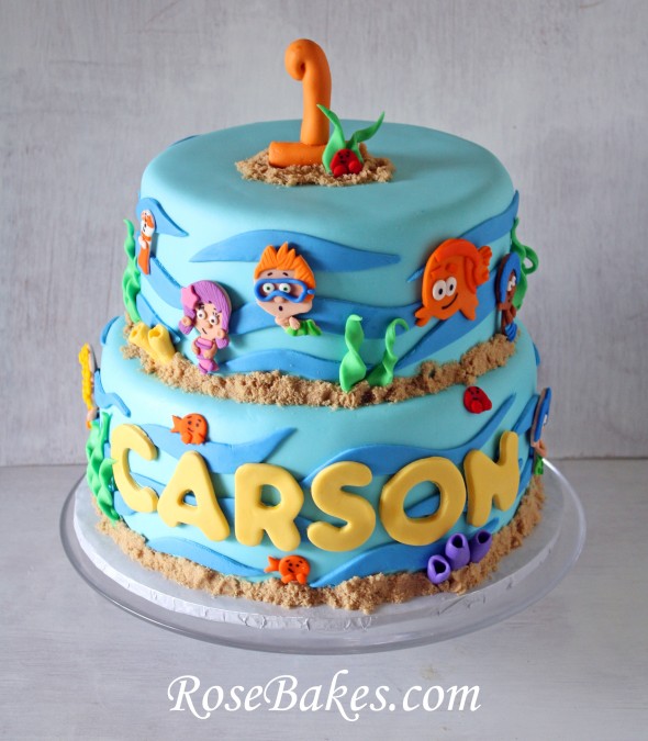 Bubble Guppies Birthday Party Cakes