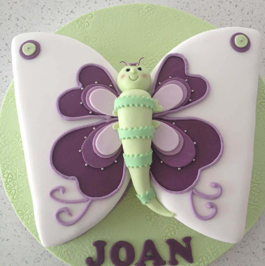 Butterfly Birthday Cake