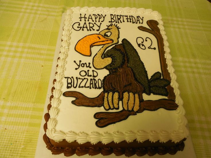 Buzzard Over the Hill Cake