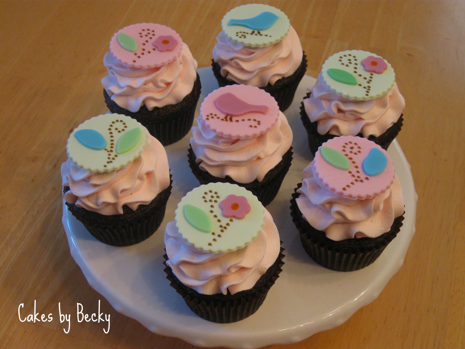 Cake Idea Baby Shower Cupcakes