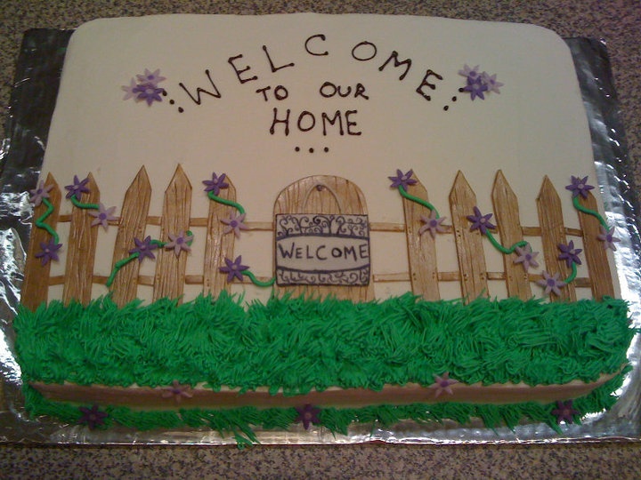 10 Photos of House Warming Sheet Cakes