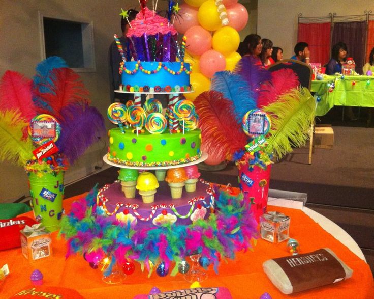 12 Candyland Theme Cakes And Decorations Photo Candyland