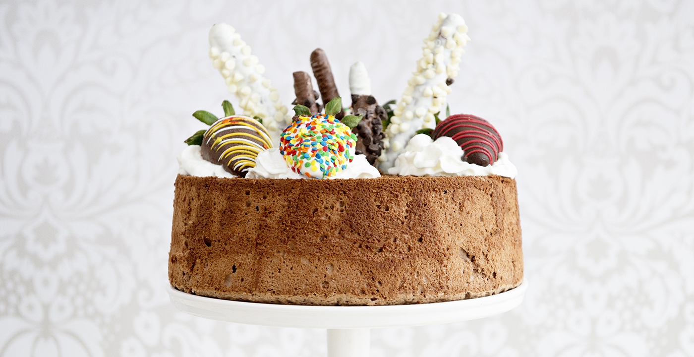 Chocolate Angel Food Cake