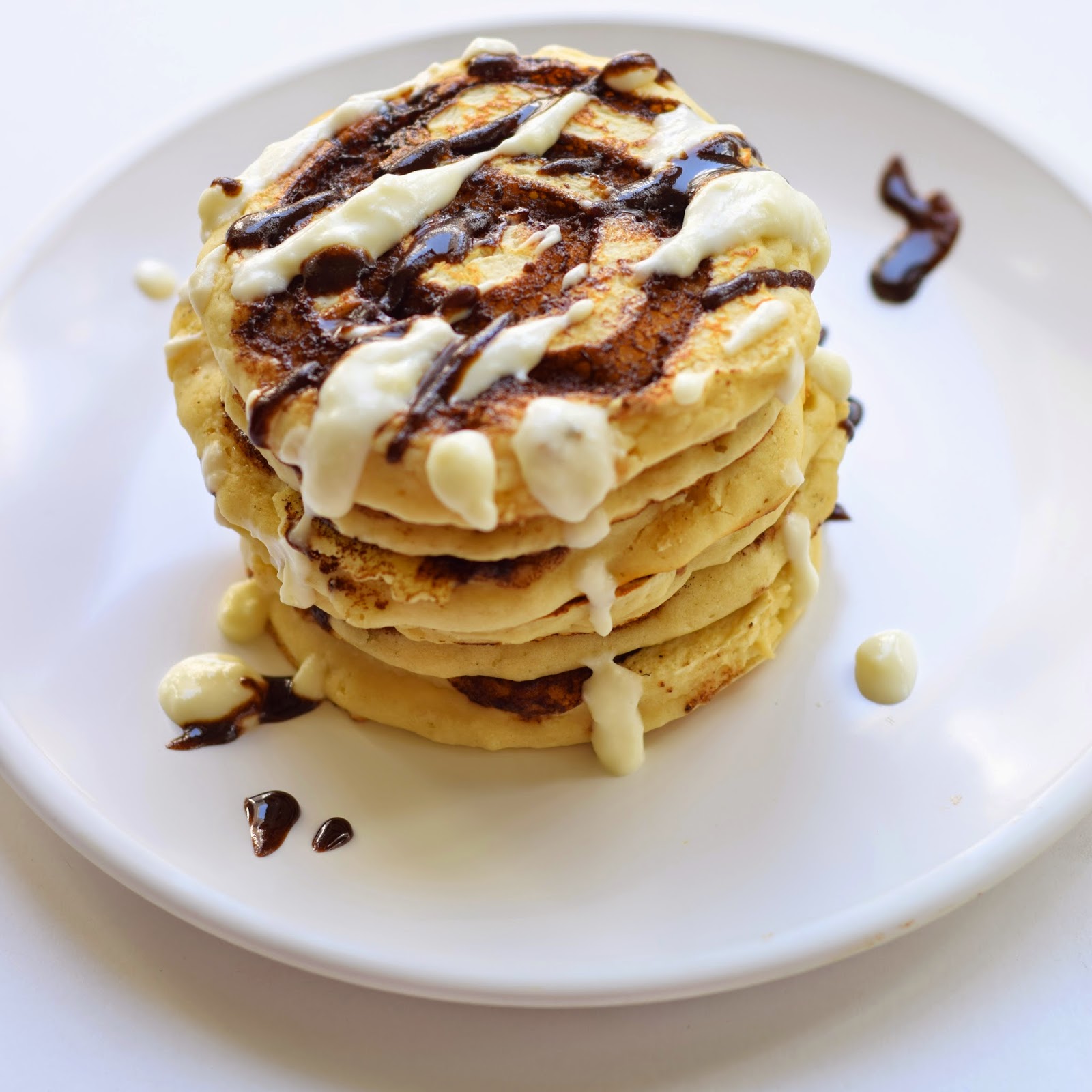 Cinnamon Roll Pancakes Recipe