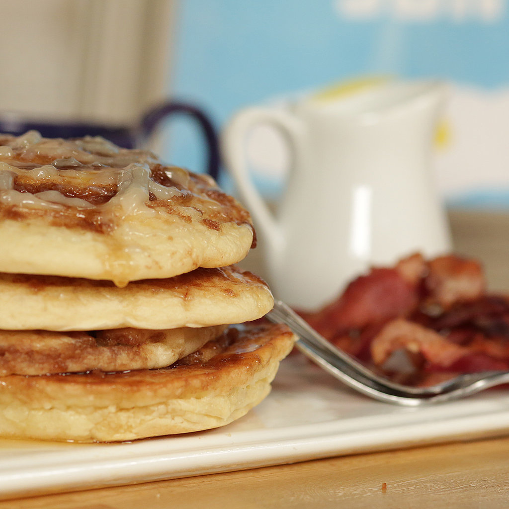 Cinnamon Roll Pancakes Recipe