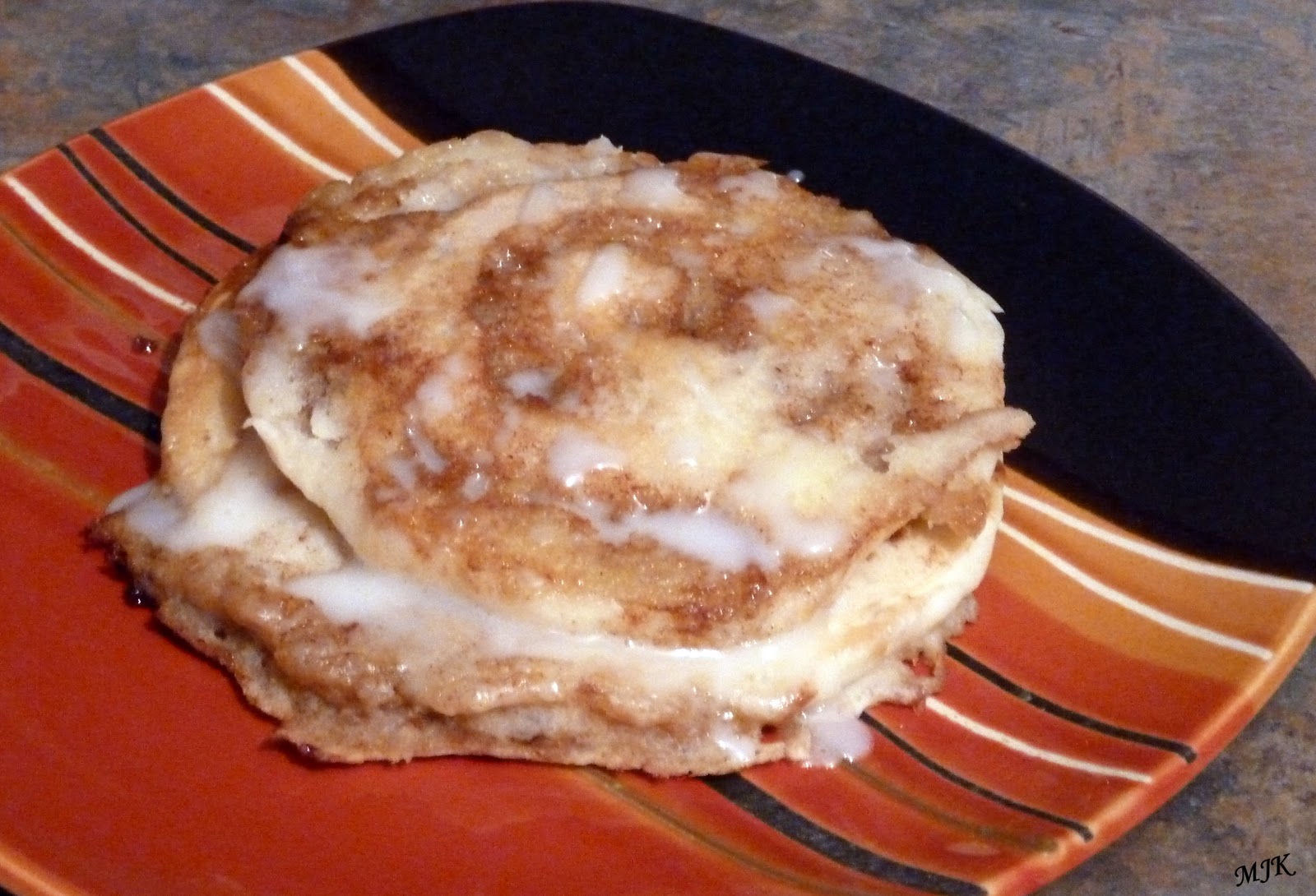 Cinnamon Roll Pancakes