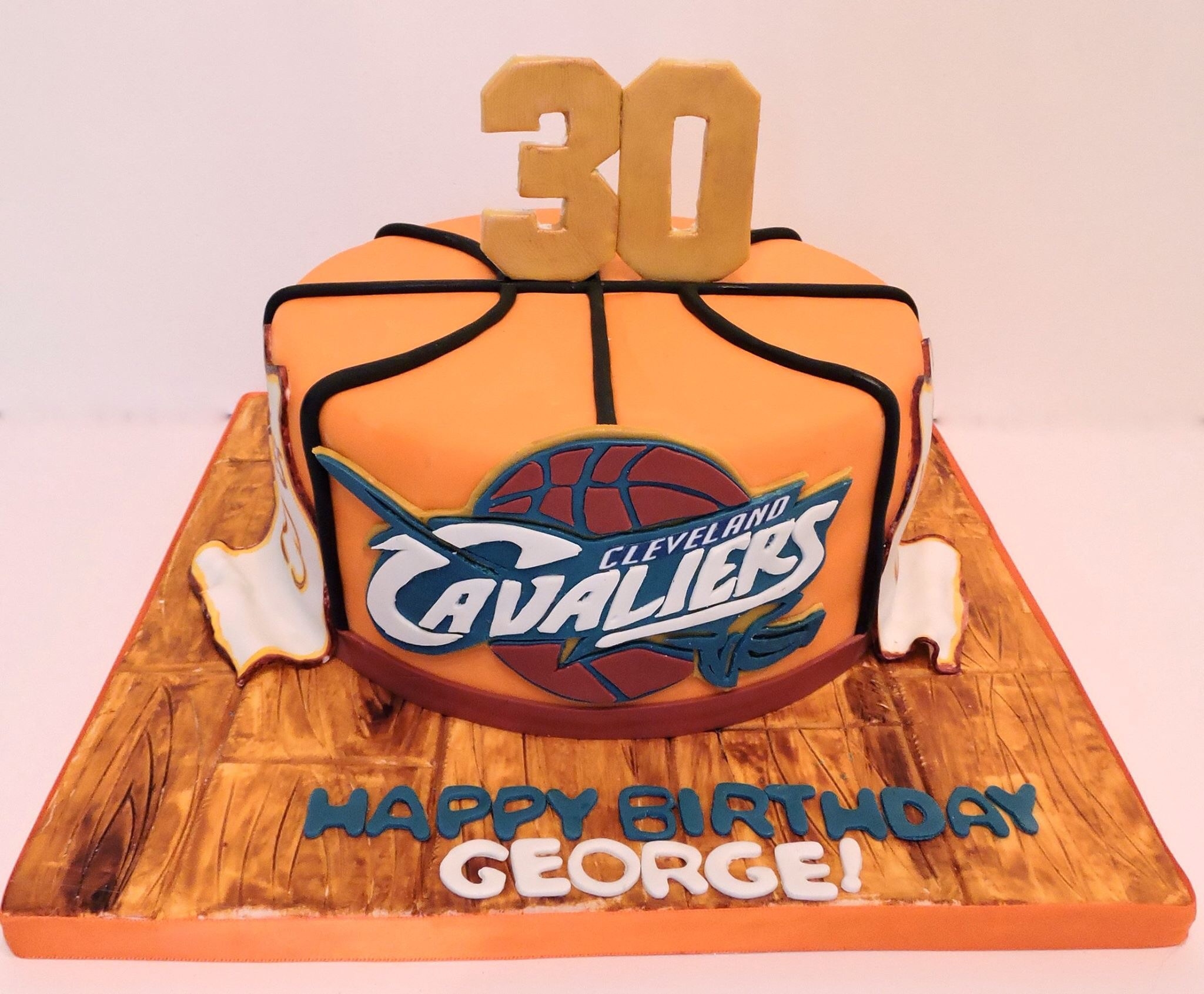 Cleveland Cavaliers Birthday Cake