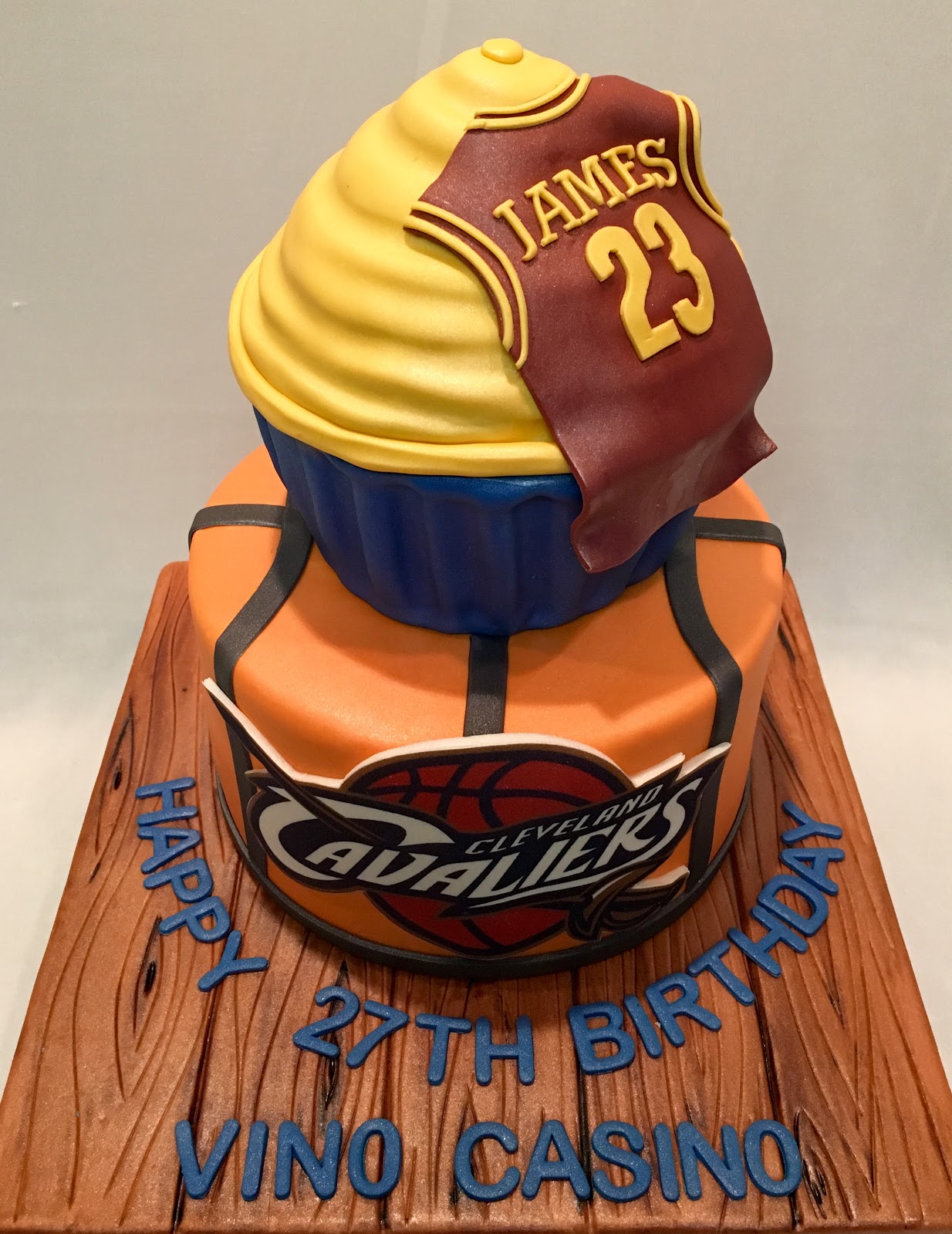 Cleveland Cavaliers Birthday Cake