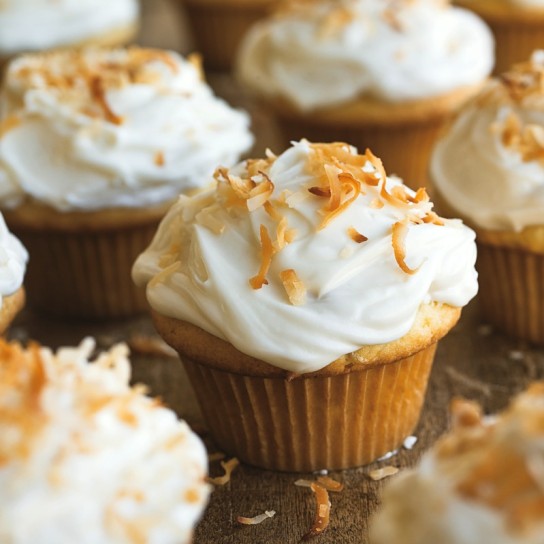 7 Photos of Coconut Cream Cheese Cupcakes