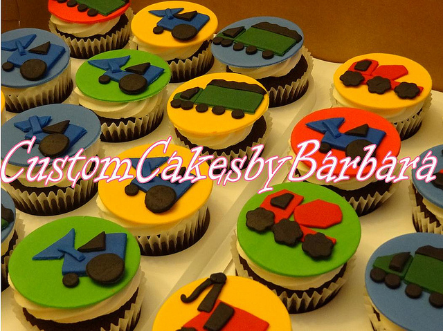 Construction Cupcakes