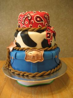 Cowboy Birthday Cake