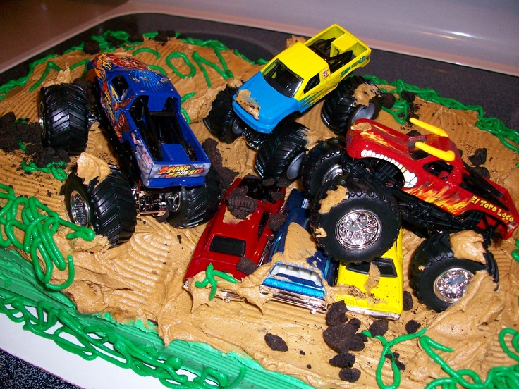 Cute Party Idea Monster Truck Party