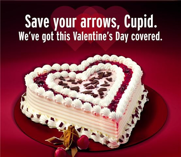 Dairy Queen Valentine Cakes