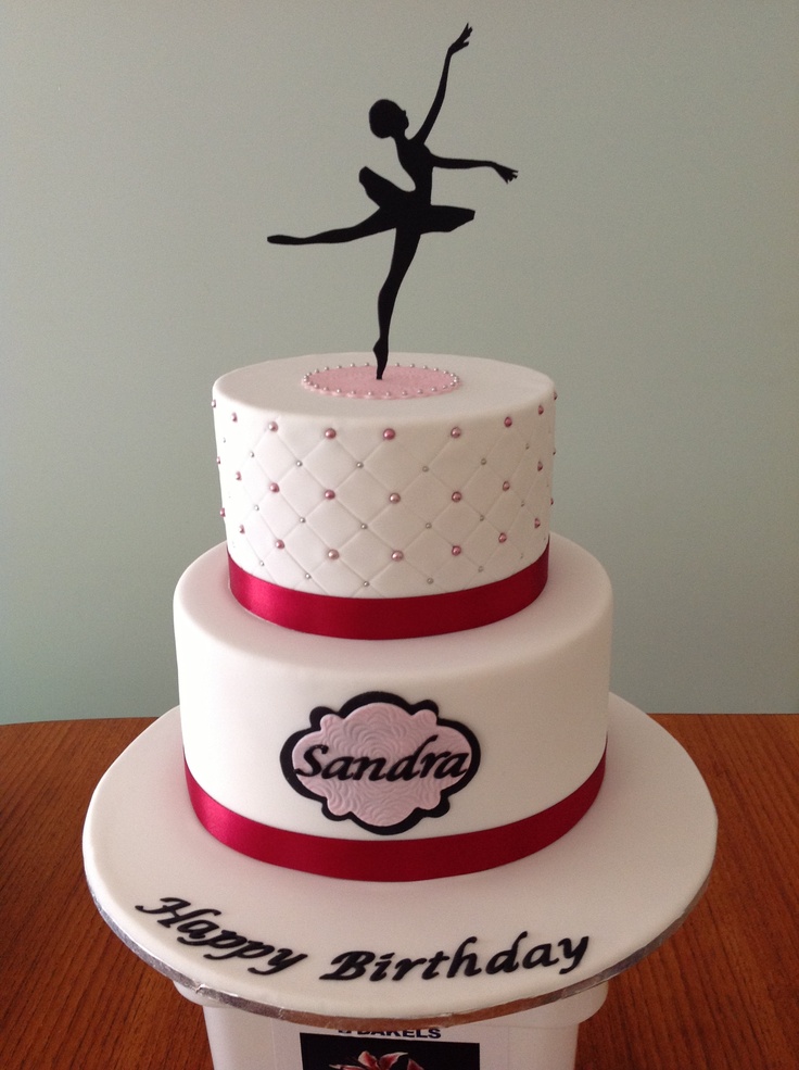 Dance Birthday Cake