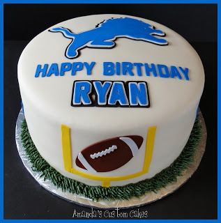 Detroit Lions Cake