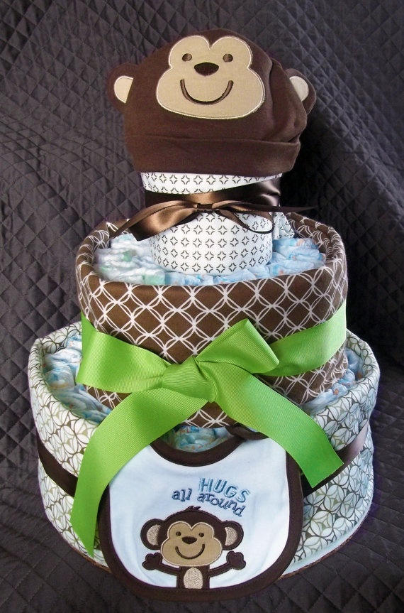 Diaper Cakes for Boys