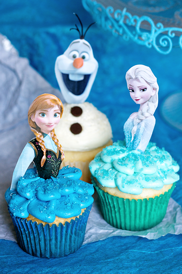 Disney's Frozen Cupcakes