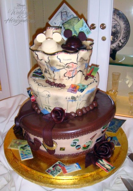 12 Vintage Disney Cakes Photo Disney Themed Wedding Cake