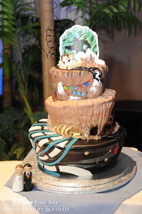 Disney World Wedding Cakes