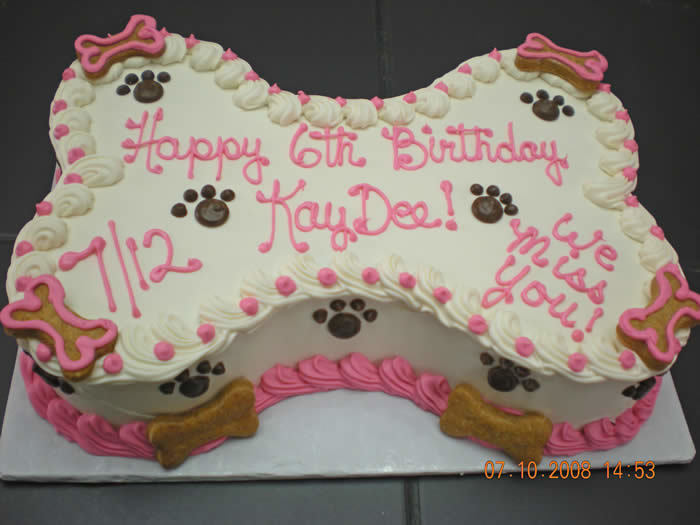 Dog Birthday Cake