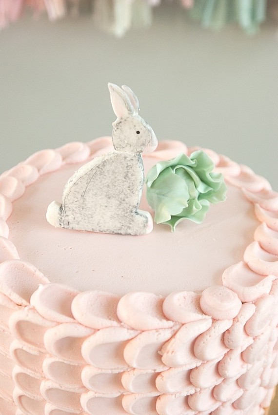 Easter Bunny Birthday Cake