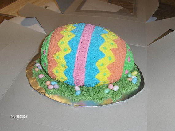 Easter Egg Cake