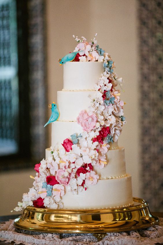 Fairy Tale Whimsical Wedding Cake