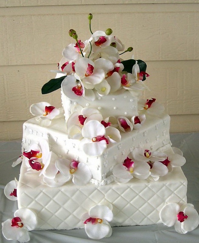 6 Photos of Flower Wedding Anniversary Cakes