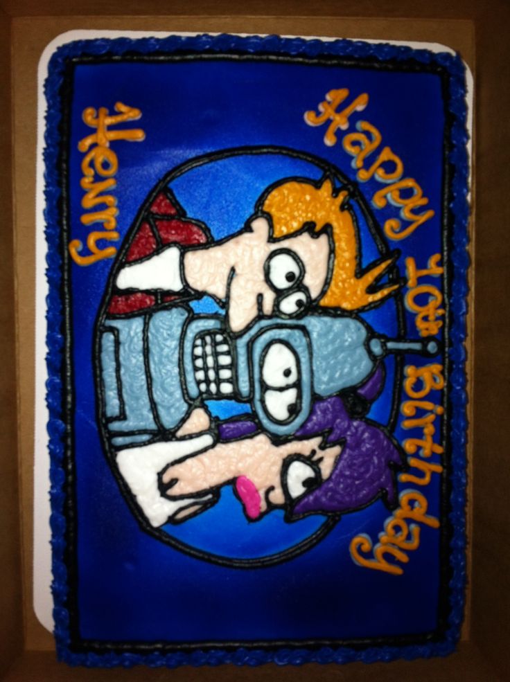 Futurama Cake