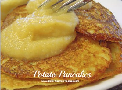 German Potato Pancakes Recipe