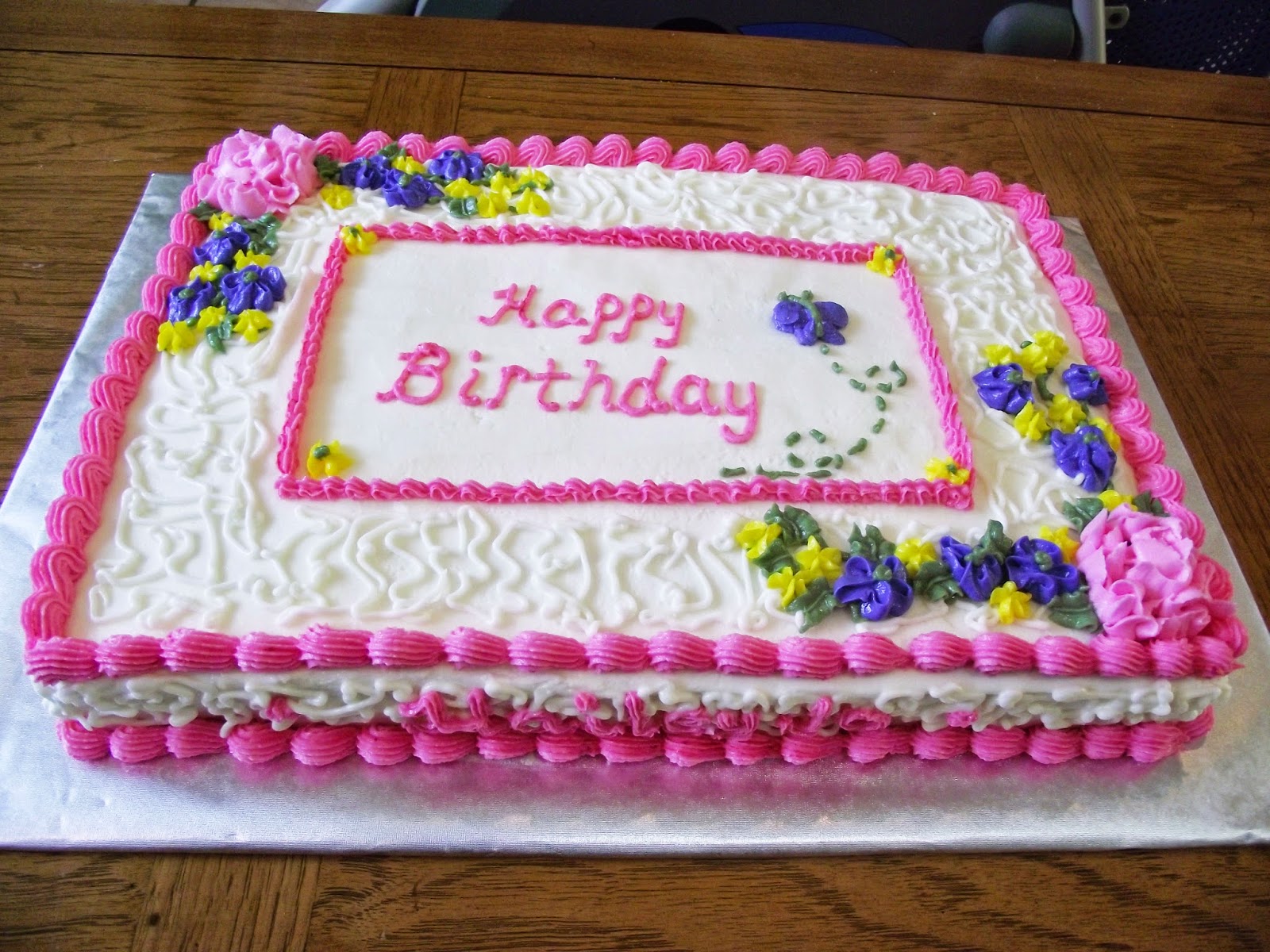 Girl Birthday Sheet Cake Ideas