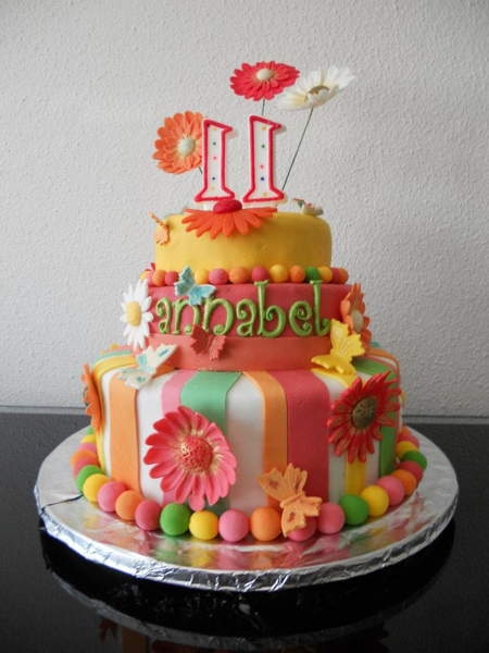 Girls 11th Birthday Cake Ideas