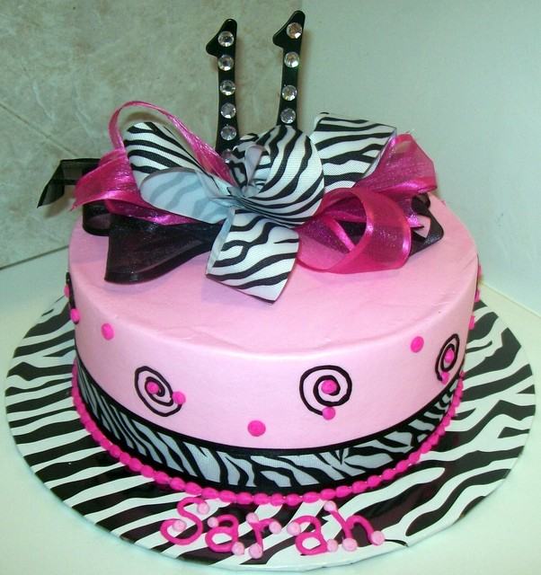 Girls 11th Birthday Cake