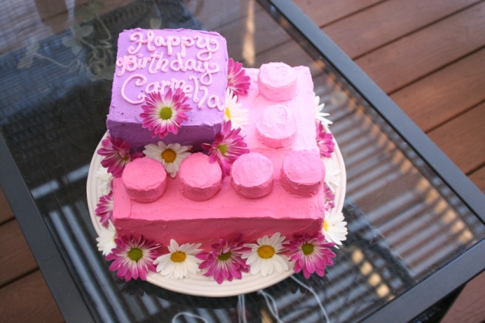 11 Photos of LEGO Birthday Cakes For Girls