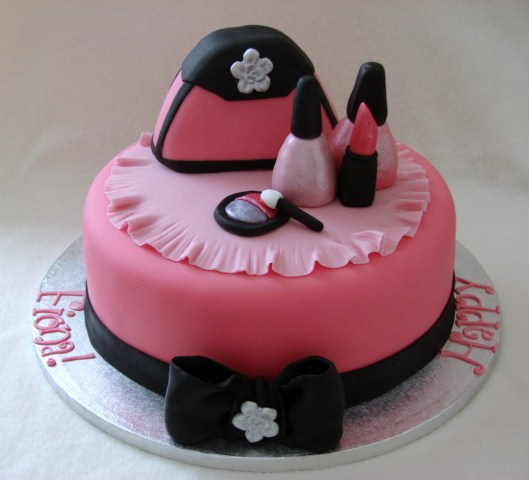 Girly Birthday Cake