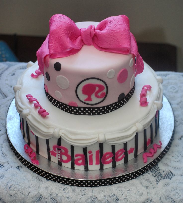 Girly-Girl Cake Barbie