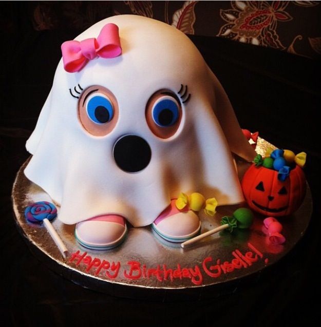 Halloween Ghost Cake