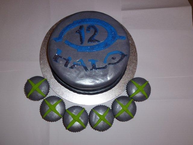 Halo Birthday Cake Ideas