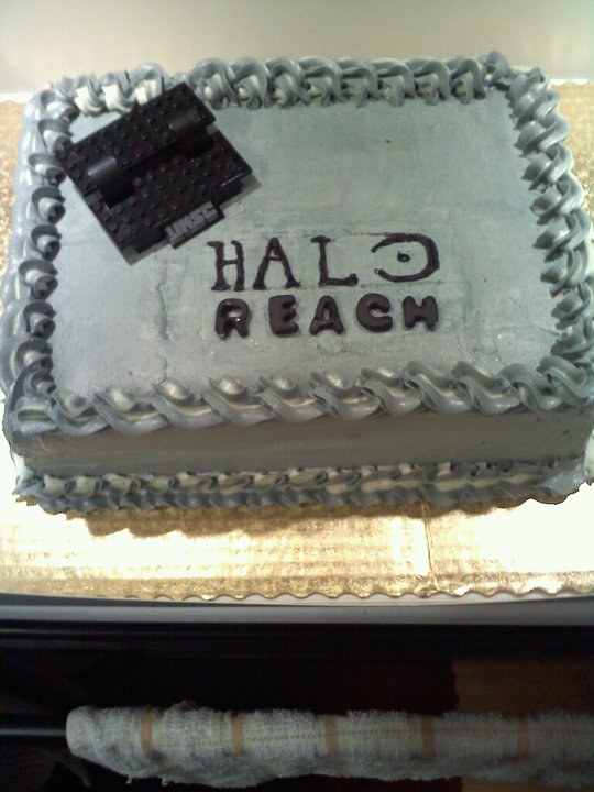 Halo Birthday Cake Ideas