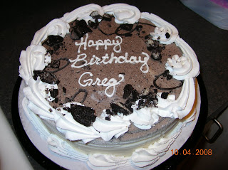 Happy Birthday Greg Cake