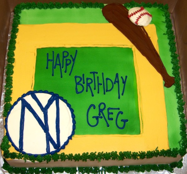 Happy Birthday Greg Cake