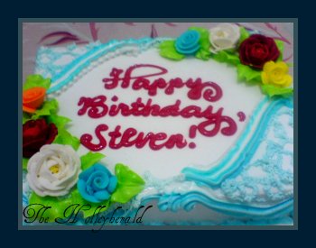 Happy Birthday Steven Cake