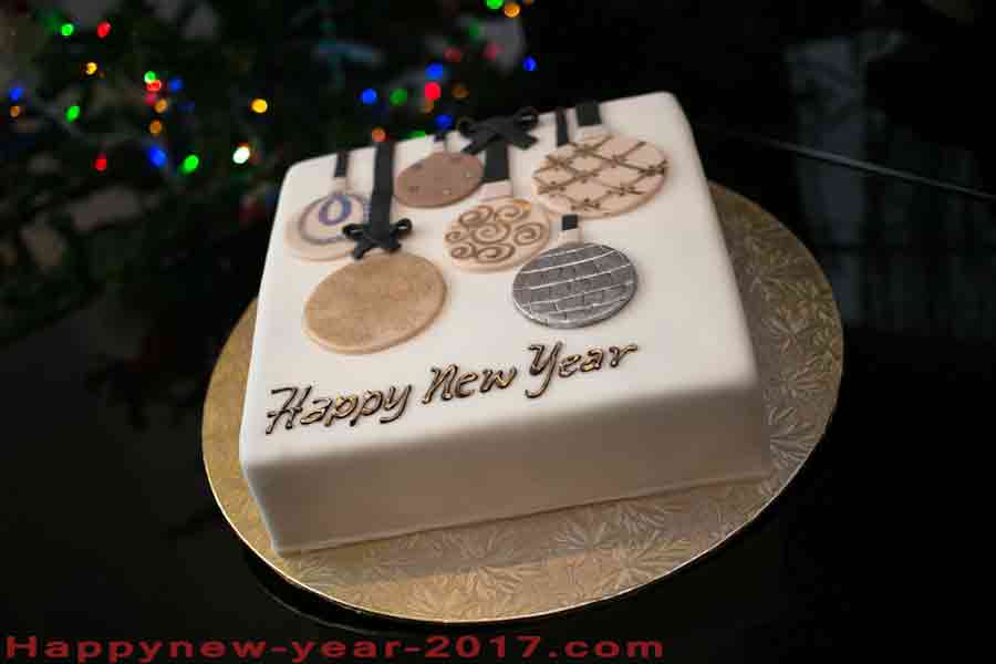 Happy New Year Cake