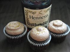 Hennessy Cupcakes