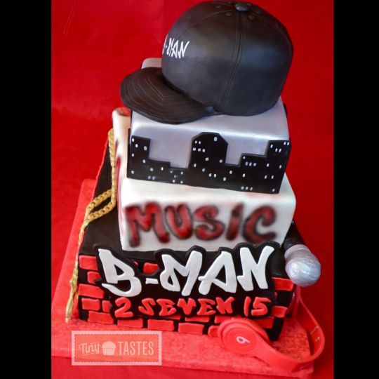 Hip Hop Birthday Cake