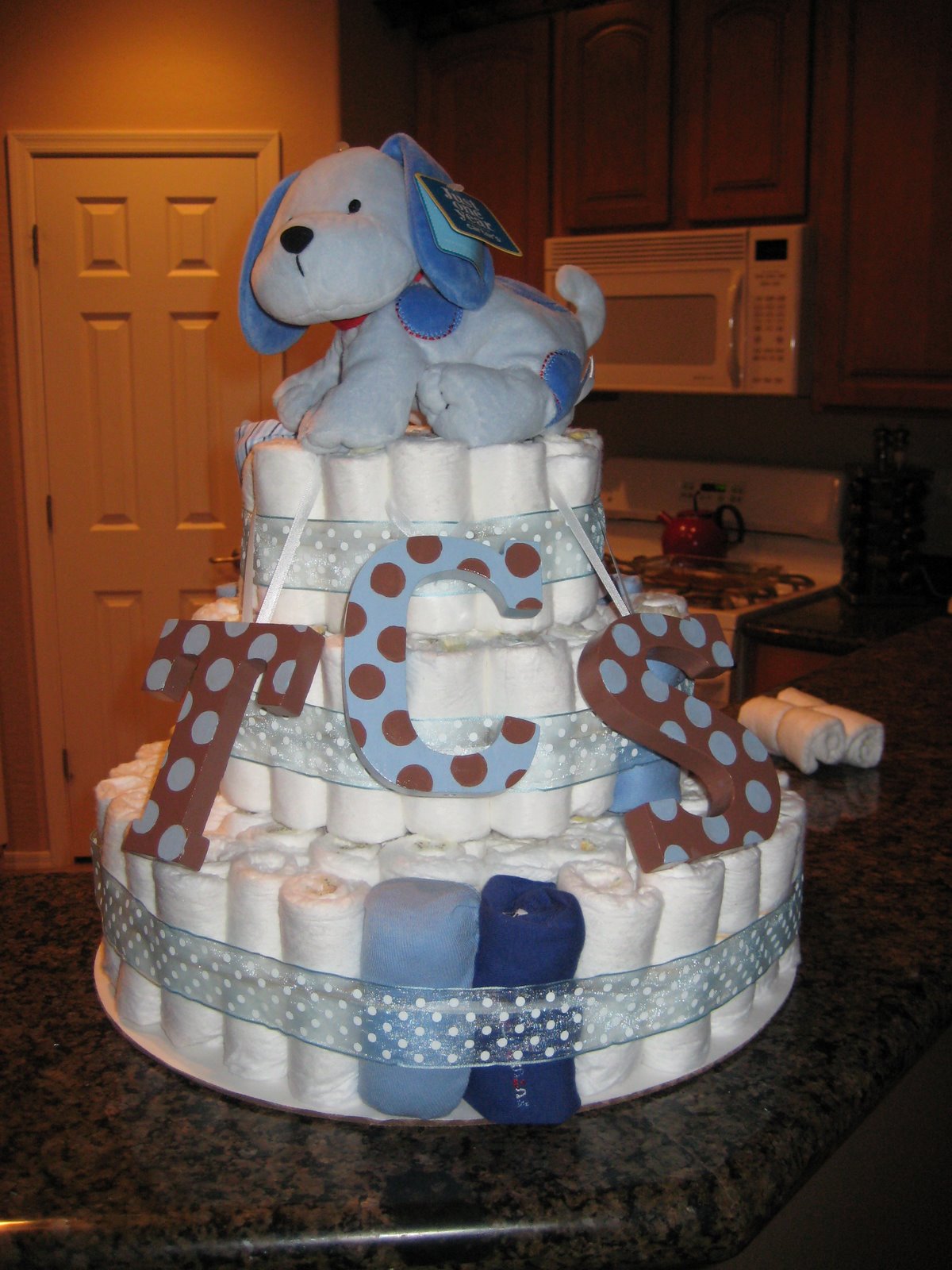 How Make Diaper Cake