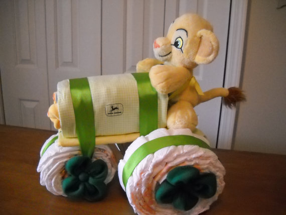 13 Photos of Tractor Diaper Cakes Etsy