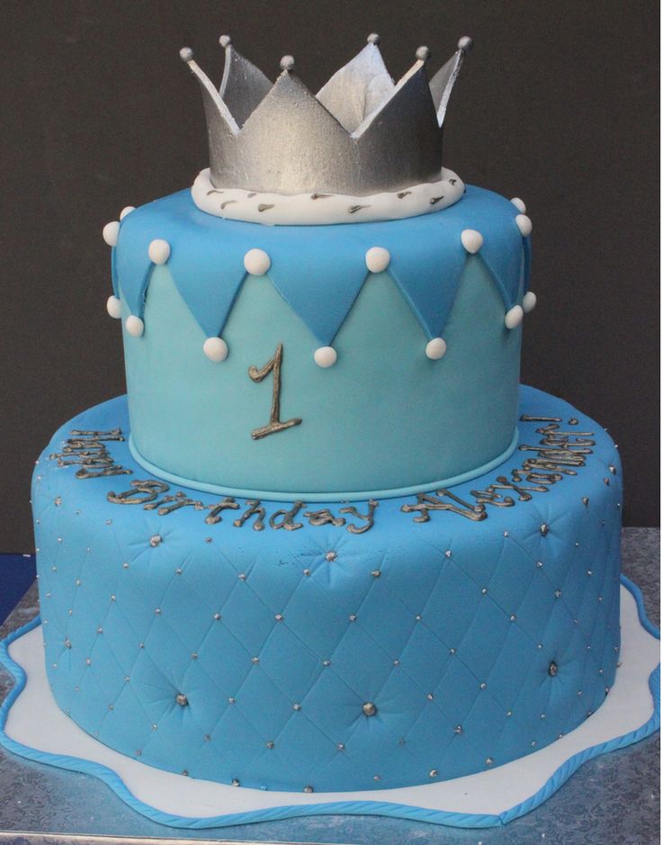 King Crown Birthday Cake