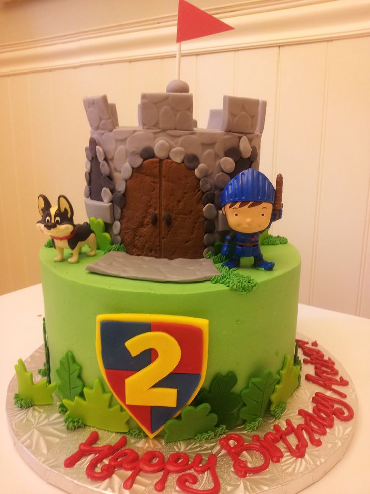 Knight Birthday Cake