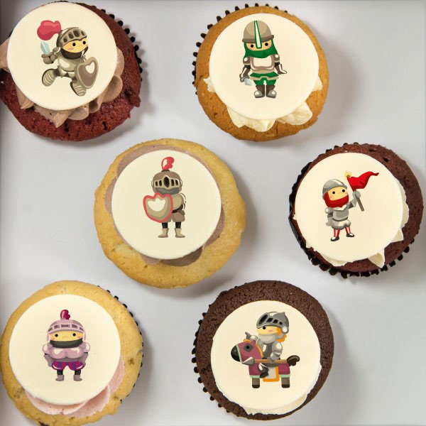 Knights Party Cupcakes